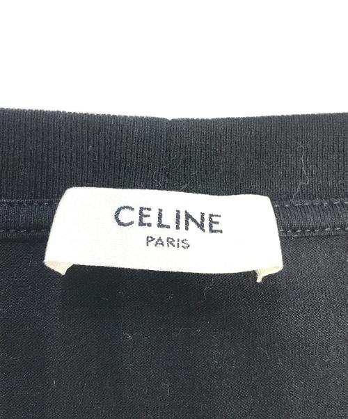 CELINE（セリーヌ）CELINE (セリーヌ) ルーズTシャツ ブラック サイズ:XXLの古着・服飾アイテム