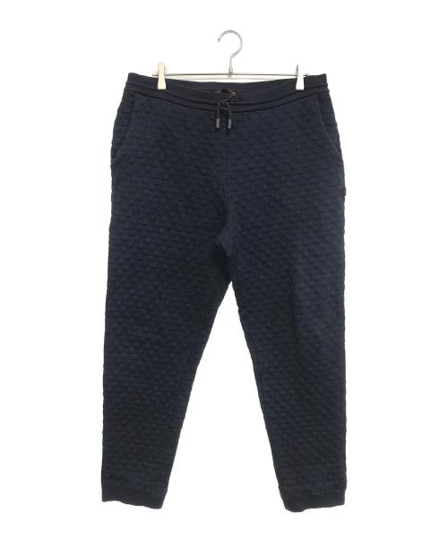 LOUIS VUITTON（ルイ ヴィトン）LOUIS VUITTON (ルイ ヴィトン) ダミエスウェットパンツ ネイビー サイズ:XLの古着・服飾アイテム