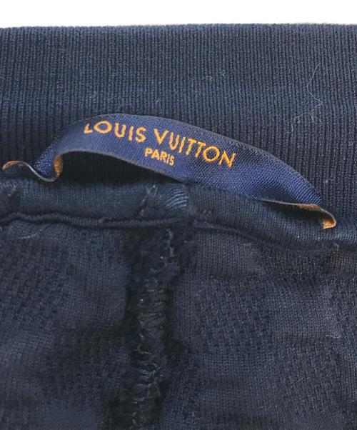 LOUIS VUITTON（ルイ ヴィトン）LOUIS VUITTON (ルイ ヴィトン) ダミエスウェットパンツ ネイビー サイズ:XLの古着・服飾アイテム