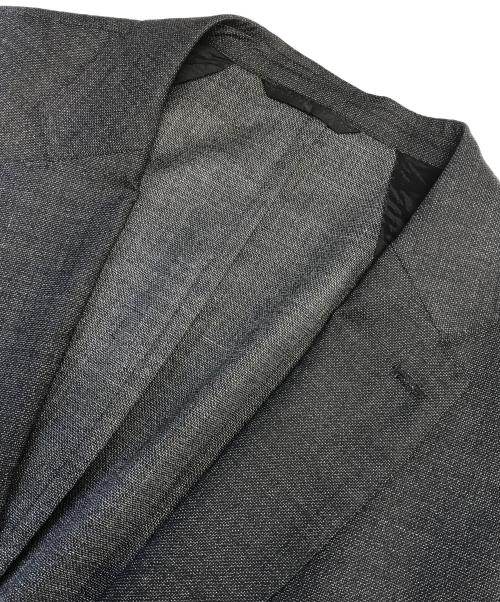 HUGO BOSS（ヒューゴ ボス）HUGO BOSS (ヒューゴ ボス) セットアップスーツ ブラック サイズ:48Rの古着・服飾アイテム