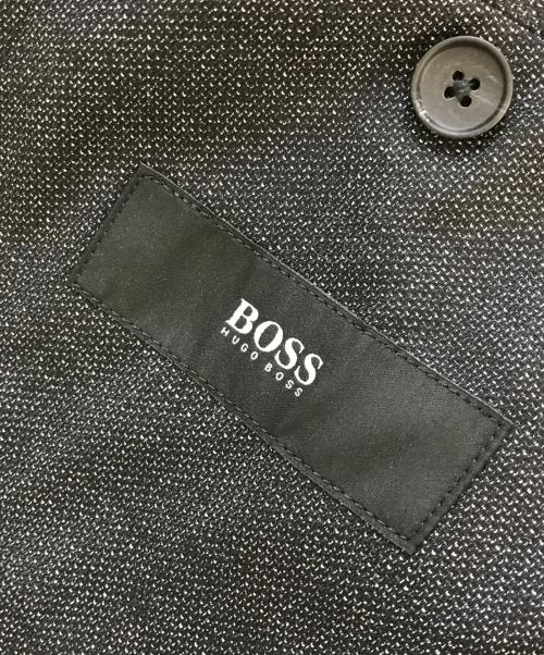 HUGO BOSS（ヒューゴ ボス）HUGO BOSS (ヒューゴ ボス) セットアップスーツ ブラック サイズ:48Rの古着・服飾アイテム