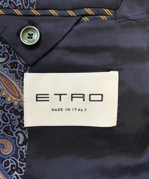 ETRO（エトロ）ETRO (エトロ) セットアップスーツ ネイビー サイズ:60の古着・服飾アイテム