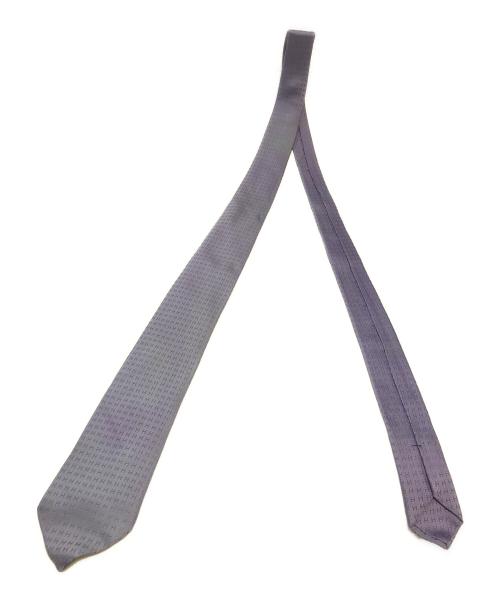 HERMES（エルメス）HERMES (エルメス) シルクネクタイ パープル サイズ:表記なしの古着・服飾アイテム