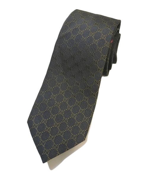 GUCCI（グッチ）GUCCI (グッチ) GGネクタイ ブラック サイズ:表記なしの古着・服飾アイテム