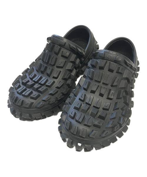 BALENCIAGA（バレンシアガ）BALENCIAGA (バレンシアガ) DEFENDER CLOG ブラック サイズ:EUR41/UK7/USA8/JP27の古着・服飾アイテム