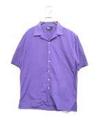POLO RALPH LAURENポロ・ラルフローレン）の古着「オープンカラーシャツ」｜パープル