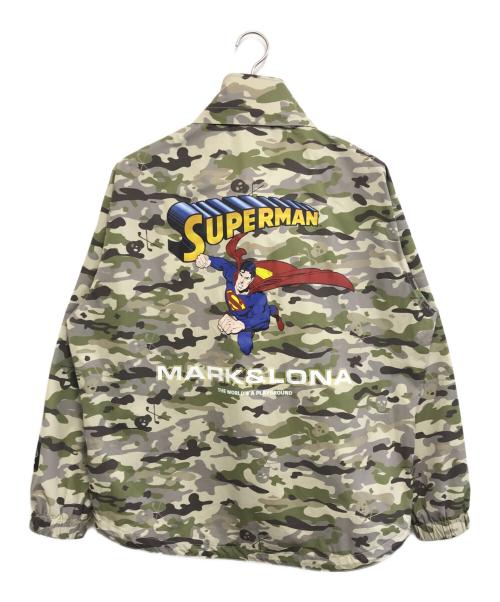 MARK&LONA（マークアンドロナ）MARK&LONA (マークアンドロナ) SupER Camouflage Jacket グリーン サイズ:48の古着・服飾アイテム