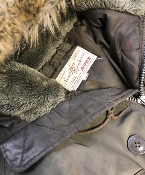 AVIREX（アヴィレックス）AVIREX (アヴィレックス) N-3Bタイプコート カーキ サイズ:Mの古着・服飾アイテム