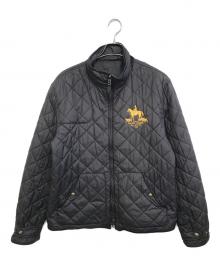 POLO RALPH LAUREN（ポロ・ラルフローレン）の古着「リバーシブルキルティングジャケット」｜ブラック