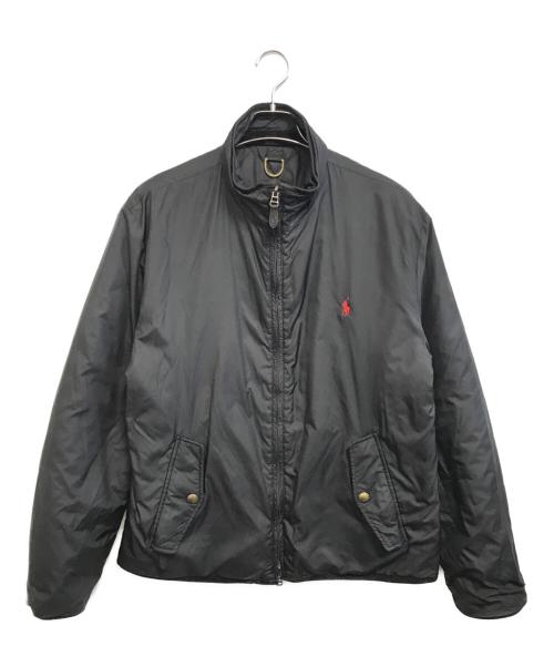 POLO RALPH LAUREN（ポロ・ラルフローレン）POLO RALPH LAUREN (ポロ・ラルフローレン) リバーシブルキルティングジャケット ブラック サイズ:Lの古着・服飾アイテム