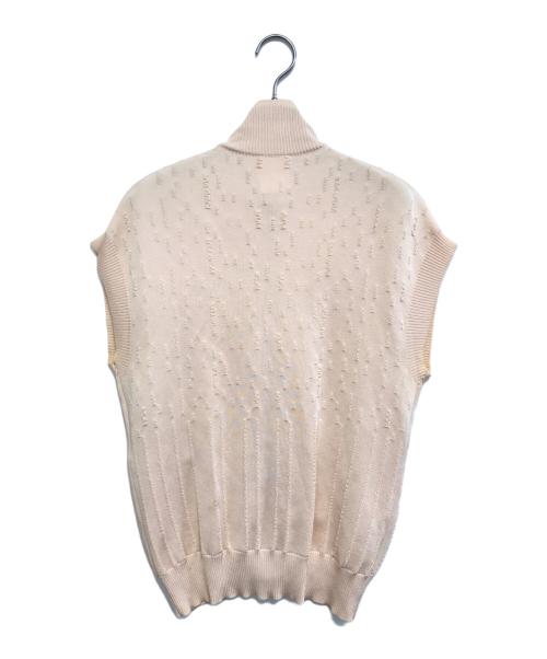 CHANEL（シャネル）CHANEL (シャネル) ココマークニットベスト ピンク サイズ:34の古着・服飾アイテム