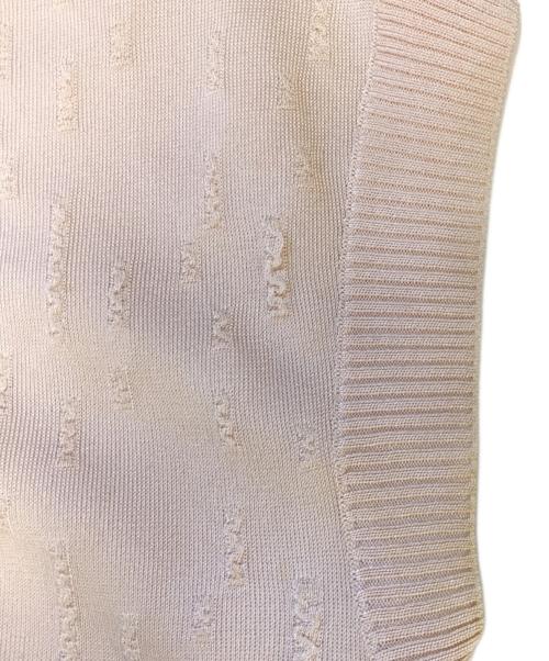 CHANEL（シャネル）CHANEL (シャネル) ココマークニットベスト ピンク サイズ:34の古着・服飾アイテム