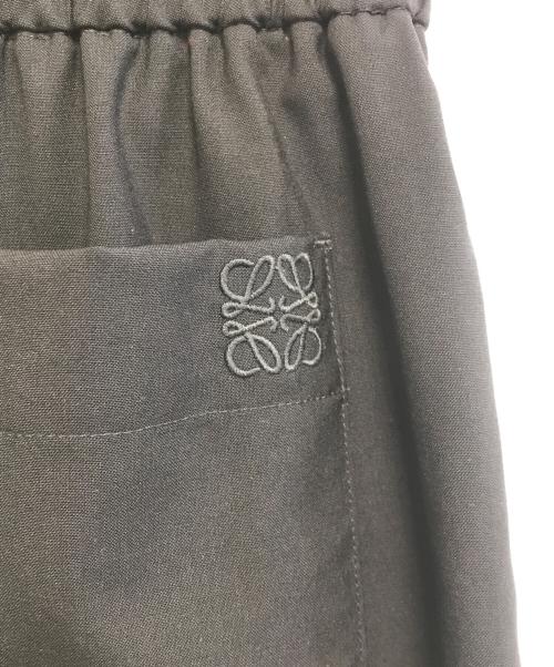 LOEWE（ロエベ）LOEWE (ロエベ) Cropped trousers in wool ブラック サイズ:XSの古着・服飾アイテム