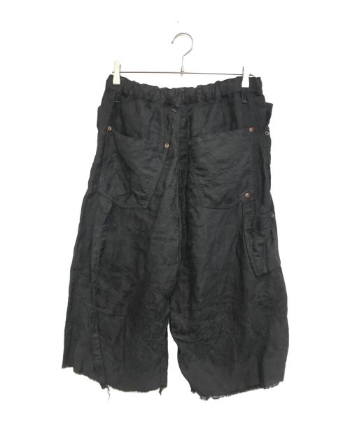 MINUS（マイナス）MINUS (マイナス) Easy Work Short With Garment Dyed ブラック サイズ:3の古着・服飾アイテム