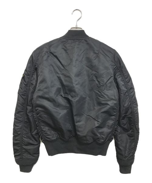 ALPHA（アルファ）ALPHA (アルファ) MA-1ジャケット ブラック サイズ:Sの古着・服飾アイテム
