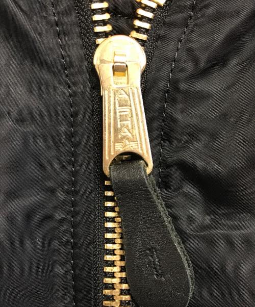 ALPHA（アルファ）ALPHA (アルファ) MA-1ジャケット ブラック サイズ:Sの古着・服飾アイテム