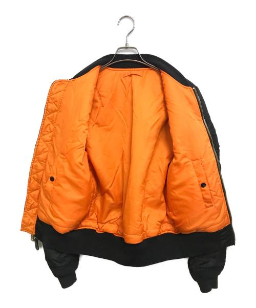 ALPHA（アルファ）ALPHA (アルファ) MA-1ジャケット ブラック サイズ:Sの古着・服飾アイテム
