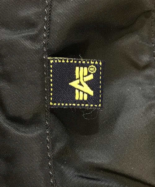 ALPHA（アルファ）ALPHA (アルファ) MA-1ジャケット ブラック サイズ:Sの古着・服飾アイテム