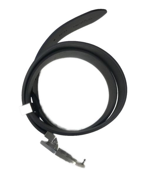 GUAPI（グアピ）GUAPI (グアピ) SILVER EMBLEM BELT ブラックの古着・服飾アイテム