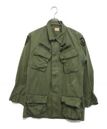 VINTAGE MILITARY（ヴィンテージ ミリタリー）の古着「jungle fatigue jacket」｜オリーブ