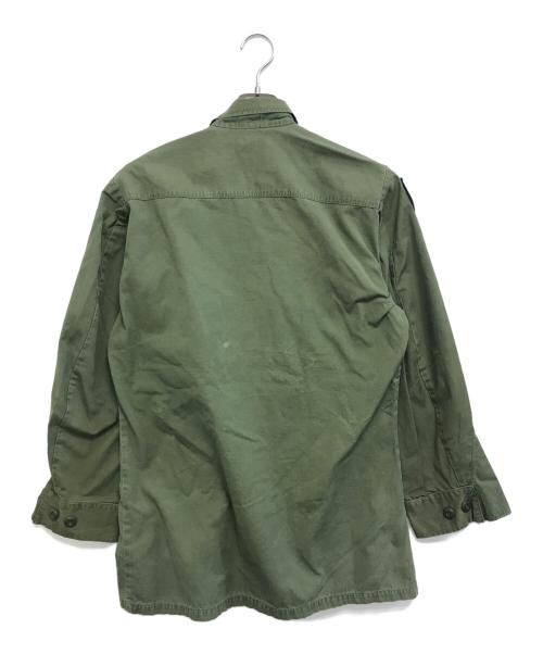 VINTAGE MILITARY（ヴィンテージ ミリタリー）VINTAGE MILITARY (ヴィンテージ ミリタリー) jungle fatigue jacket オリーブ サイズ:SMALL-LONGの古着・服飾アイテム
