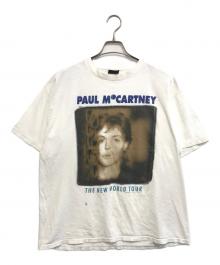 BROCKUM（ブロッカム）の古着「 90s Paul McCartney(ポールマッカートニー)アーティストTシャツ」｜ホワイト