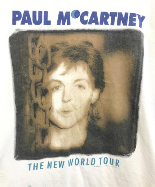 BROCKUM（ブロッカム）BROCKUM (ブロッカム)  90s Paul McCartney(ポールマッカートニー)アーティストTシャツ ホワイト サイズ:XLの古着・服飾アイテム