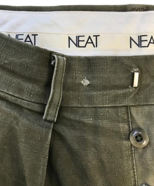 NEAT（ニート）NEAT (ニート) テントクロスパンツ オリーブ サイズ:48の古着・服飾アイテム