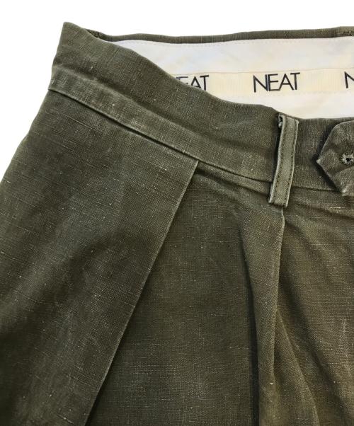 NEAT（ニート）NEAT (ニート) テントクロスパンツ オリーブ サイズ:48の古着・服飾アイテム