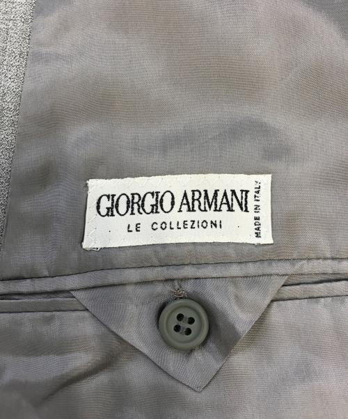 GIORGIO ARMANI（ジョルジョアルマーニ）GIORGIO ARMANI (ジョルジョアルマーニ) ダブルテーラードジャケット グレー サイズ:表記なしの古着・服飾アイテム