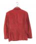 PAUL SMITH (ポールスミス) レザーサファリジャケット レッド サイズ:L：13000円