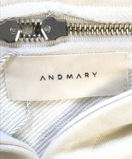 ANDMARY（アンドマリー）andmary (アンドマリー) Camila mini dress ホワイト サイズ:free 未使用品の古着・服飾アイテム