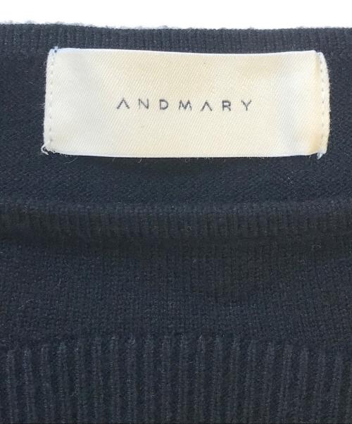 ANDMARY（アンドマリー）ANDMARY (アンドマリー) Karen knit set mini dress グレー×ブラック サイズ:Ⅿの古着・服飾アイテム