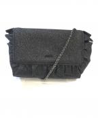 JILTUジルチュ）の古着「petit frill shoulder bag」｜ブラック