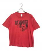 VINTAGEヴィンテージ）の古着「マーティン・ルーサー・キング プリントTシャツ」｜レッド