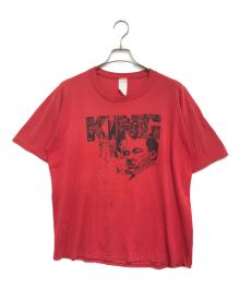 VINTAGE（ヴィンテージ）の古着「マーティン・ルーサー・キング プリントTシャツ」｜レッド