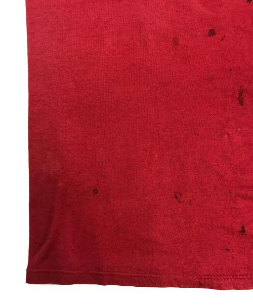 VINTAGE（ヴィンテージ）VINTAGE (ヴィンテージ) マーティン・ルーサー・キング プリントTシャツ レッド サイズ:XLの古着・服飾アイテム