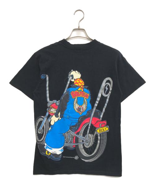 LIGHTNING BOLT（ライトニング ボルト）LIGHTNING BOLT (ライトニング ボルト) プリントTシャツ ブラック サイズ:Mの古着・服飾アイテム