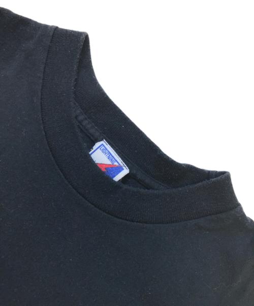 LIGHTNING BOLT（ライトニング ボルト）LIGHTNING BOLT (ライトニング ボルト) プリントTシャツ ブラック サイズ:Mの古着・服飾アイテム