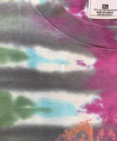 バンドTシャツ（バンドTシャツ）バンドTシャツ (バンドTシャツ) 90s RUSH(ラッシュ) バンドTシャツ マルチカラー サイズ:XLの古着・服飾アイテム