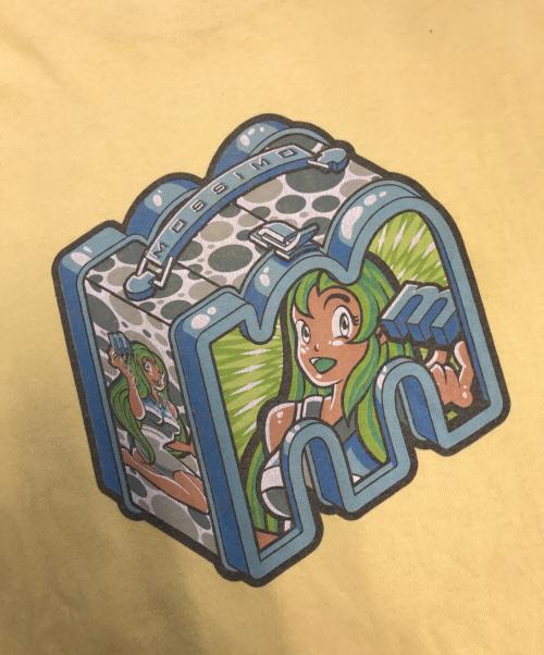 MOSSIMO（モッシモ）MOSSIMO (モッシモ) プリントTシャツ イエロー サイズ:XLの古着・服飾アイテム
