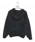 JUN/NAKAYAMA (ジュン ナカヤマ) THERMAL LAYERED ZIP HOODIE ブラック サイズ:46：20000円