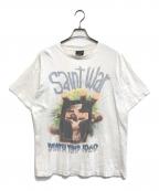 SAINT MICHAELセントマイケル）の古着「SAINT WAR SS TEE」｜ホワイト