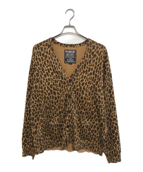 Hysteric Glamour（ヒステリックグラマー）Hysteric Glamour (ヒステリックグラマー) LEOPARD柄カーディガン ブラウン サイズ:Mの古着・服飾アイテム