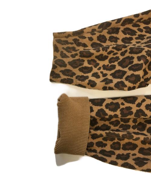 Hysteric Glamour（ヒステリックグラマー）Hysteric Glamour (ヒステリックグラマー) LEOPARD柄カーディガン ブラウン サイズ:Mの古着・服飾アイテム