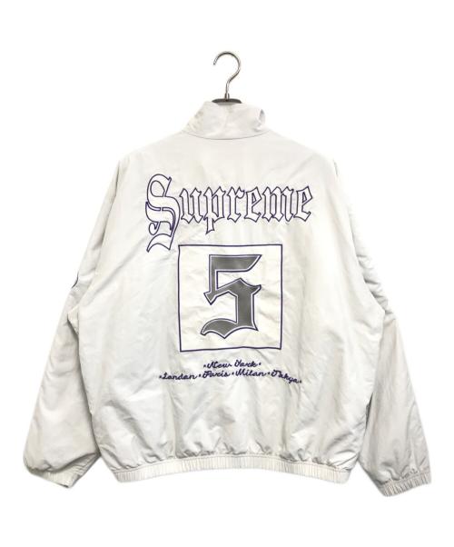 SUPREME（シュプリーム）SUPREME (シュプリーム) Old English Track Jacket ホワイト サイズ:Lの古着・服飾アイテム