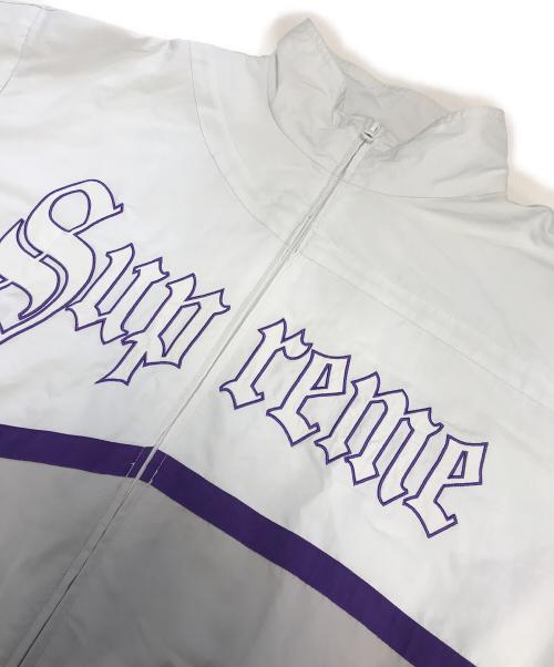 SUPREME（シュプリーム）SUPREME (シュプリーム) Old English Track Jacket ホワイト サイズ:Lの古着・服飾アイテム