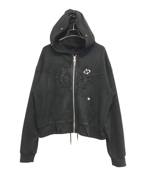 SKOOT（スクート）SKOOT (スクート) ファーフーディ-ジャケット ブラック サイズ:表記なしの古着・服飾アイテム