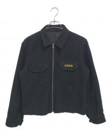 VINTAGE MILITARY（ヴィンテージ ミリタリー）の古着「U'S NAVY Tour Jacket」｜ブラック