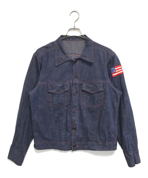 VINTAGE（ヴィンテージ）VINTAGE (ヴィンテージ) souvenir denim shirt インディゴ サイズ:表記なしの古着・服飾アイテム